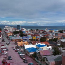 Punta Arenas seen from the Mirador Cerro La Cruz